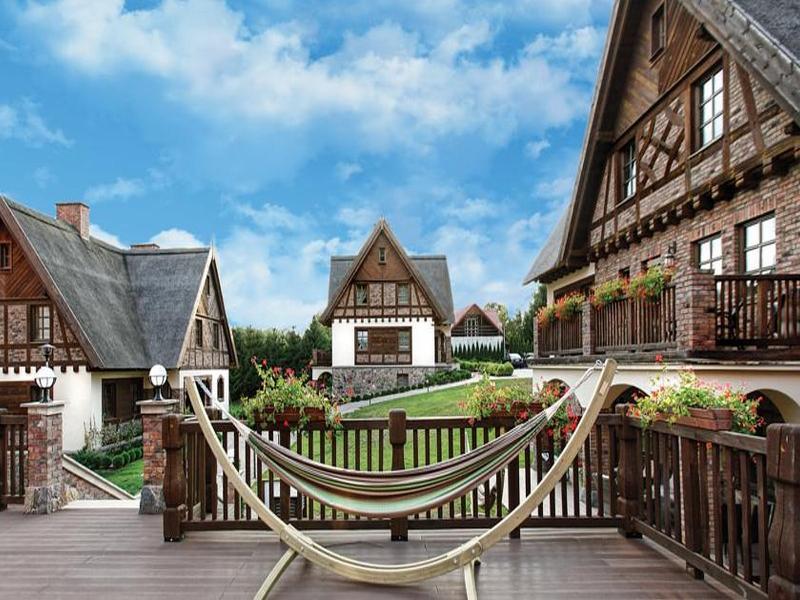 Hotel Aubrecht Country Spa Resort Przechlewo Exterior foto